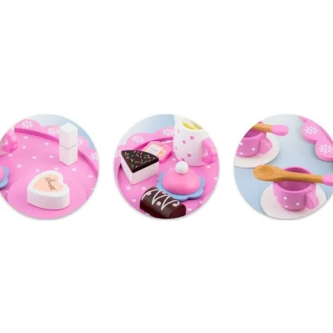 Drewniana zabawka zestaw do herbaty RK-869 Ricokids
