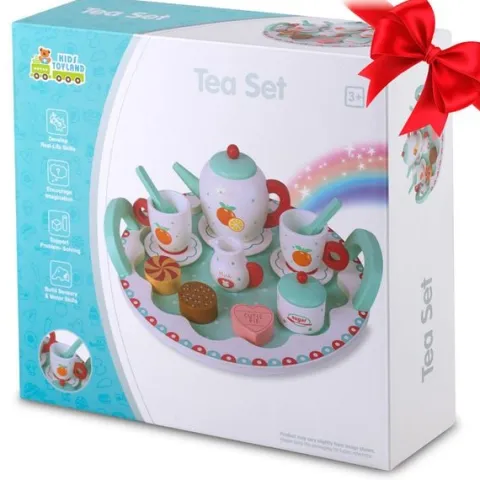 Drewniana zabawka zestaw do herbaty RK-869 Ricokids