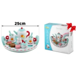 Drewniana zabawka zestaw do herbaty RK-869 Ricokids