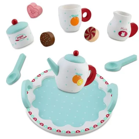 Drewniana zabawka zestaw do herbaty RK-869 Ricokids