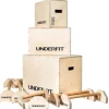 Drewniane uchwyty do pompek paraletki UNDERFIT 50 cm