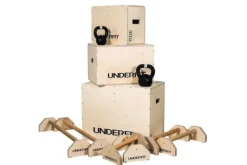 Drewniane uchwyty do pompek paraletki UNDERFIT 50 cm