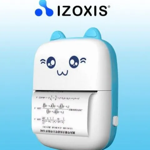 Drukarka Mini Do Zdjęć- Przenośna Izoxis 22272