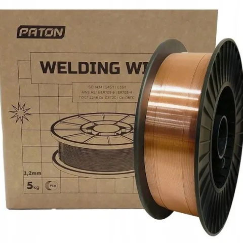 Drut Spawalniczy 1,2mm 5kg SG3 G4Si1 Do Migomatu Spawarka MIG MAG PATON