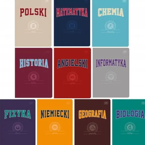 duża WYPRAWKA SZKOLNA PRZYBORY SZKOLNE ZESZYTY TEMATYCZNE klasa 4-8