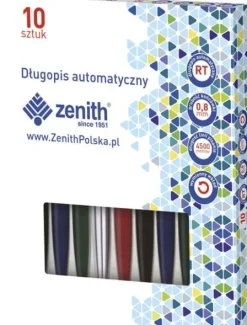 DŁUGOPIS AUTOMATYCZNY ZENITH (10) MIX 04601000