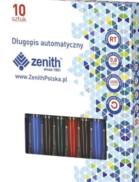DŁUGOPIS AUTOMATYCZNY ZENITH (10) CASSIC MIX 2400