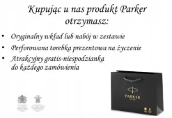 Długopis Parker Jotter Oryginalny czarny z grawerem na prezent etui gratis