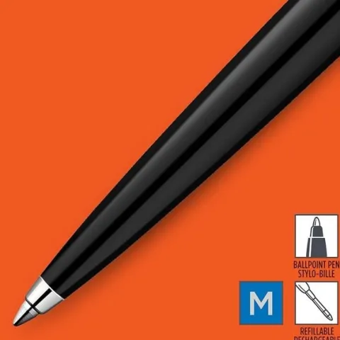 Długopis Parker Jotter Oryginalny czarny z grawerem na prezent etui gratis