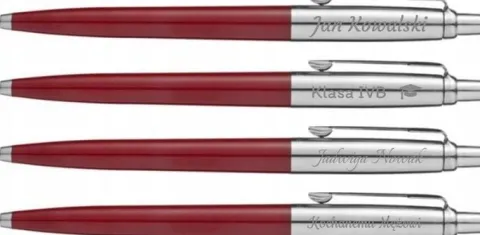 Długopis PARKER Jotter z GRAWERem Z DEDYKACJĄ NA PREZENT dla ucznia
