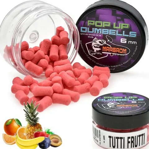 Dumbells POP UP 6 mm Margrom TUTTI FRUTTI przynęta Method Feeder
