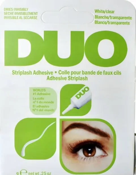 DUO Klej do rzęs TRANSPARENTE przezroczysty tubka 9g BLING