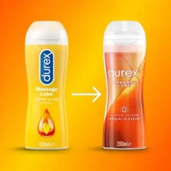 DUREX ŻEL INTYMNY na bazie wody lubrykant nawilżający do sexu masażu YLANG
