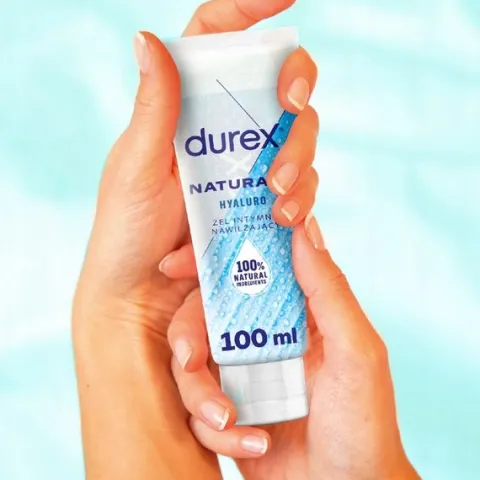 DUREX NATURALS HYALURO Żel intymny Wodny Lubrykant Analny 100ml Nawilżający