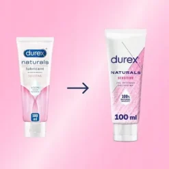 Durex Naturals Sensitive Delikatny Żel Intymny 100 ml Nawilżający z Aloesem