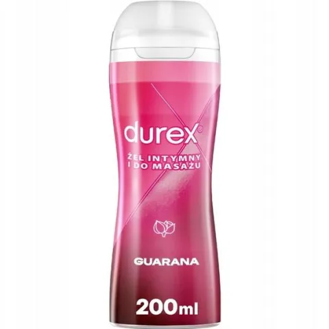 DUREX Play Massage Żel 2in1 ALOE GUARANA YLANG 3x200 ml Zestaw Masaż Sex