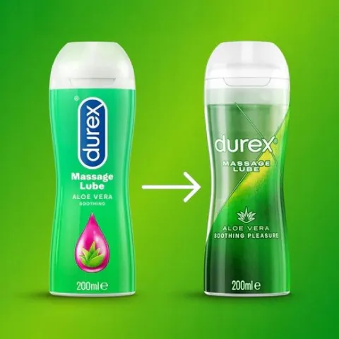 DUREX PLAY 2w1 ALOE VERA Żel Intymny 200 ml do sexu MASAŻU nawilżający