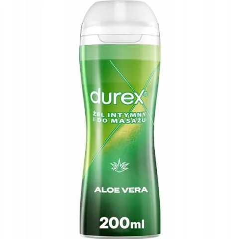 DUREX PLAY 2w1 Nawilżający Żel z Aloesem RELAKSUJĄCY 200 ml Do Masażu Sexu