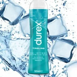 DUREX Zestaw Nawilżający Żel intymny stymulujący i rozgrzewający 2 sztuki