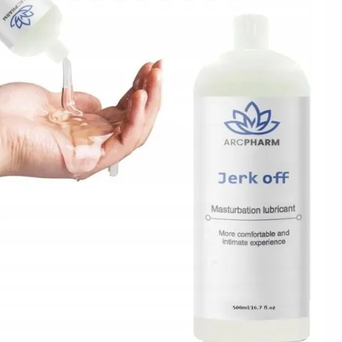 DUŻY ŻEL NAWILŻAJĄCY WODNY DO MASTURBACJI JERK OFF WYDAJNY 500ML