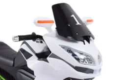 DUŻY MOTOR ŚCIGACZ Z SYMULACJĄ WYDECHU, MIĘKKIE KOŁA STRONG 2 EXCLUSIVE/6288A