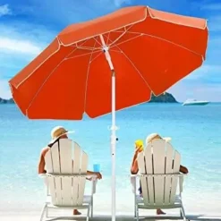 DUŻY PARASOL OGRODOWY PLAŻOWY TNT 180 cm ŁAMANY