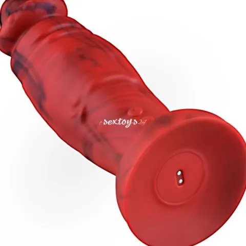 Duży Penis Z Wibratorem Wielkie Dildo Monster XXL 8 Funkcji