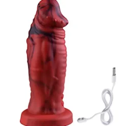 Duży Penis Z Wibratorem Wielkie Dildo Monster XXL 8 Funkcji