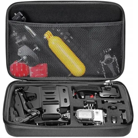 DUŻY POKROWIEC FUTERAŁ WALIZKA do GoPro HERO 12 11 10 9 8 7 BLACK
