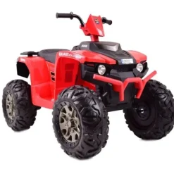 DUŻY QUAD NA AKUMULATOR, MIĘKKIE SIEDZENIE, MIĘKKIE KOŁA/CH9955