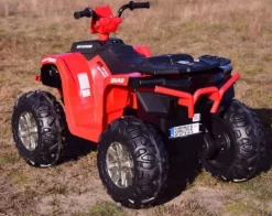 DUŻY QUAD NA AKUMULATOR, MIĘKKIE SIEDZENIE, MIĘKKIE KOŁA/CH9955