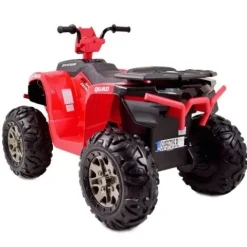 DUŻY QUAD NA AKUMULATOR, MIĘKKIE SIEDZENIE, MIĘKKIE KOŁA/CH9955