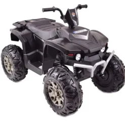 DUŻY QUAD NA AKUMULATOR, MIĘKKIE SIEDZENIE, MIĘKKIE KOŁA/CH9955