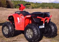 DUŻY QUAD NA AKUMULATOR, MIĘKKIE SIEDZENIE, MIĘKKIE KOŁA/CH9955