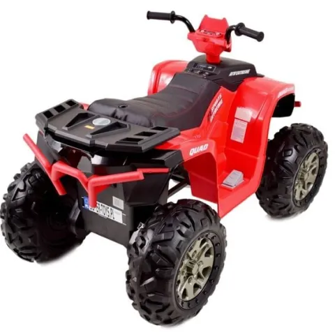 DUŻY QUAD NA AKUMULATOR, MIĘKKIE SIEDZENIE, MIĘKKIE KOŁA/CH9955