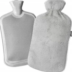 Duży termofor gumowy w pokrowcu Pasper XXL - 3500 ml - 8 godzin cieplnych