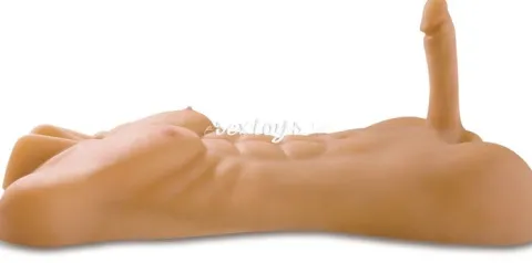 Duży Tors Z Penisem Męska Lalka Z Wibracjami