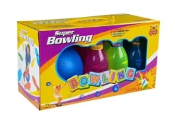 Duzy Zestaw Kręgli 6 sztuk + Piłka Bowling
