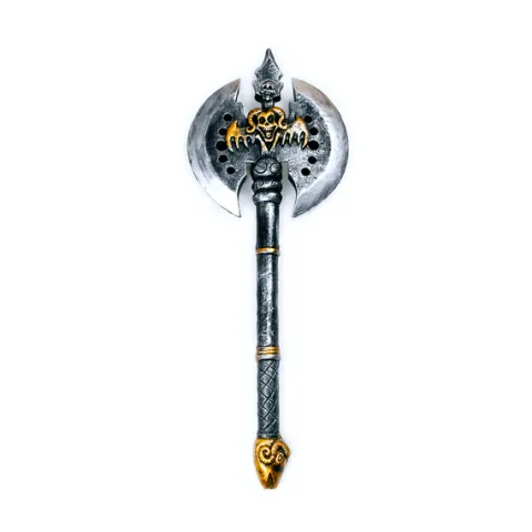 Dwustronny Topór Chaosu | Pianka | 66 cm | Nekromanta Fantasy