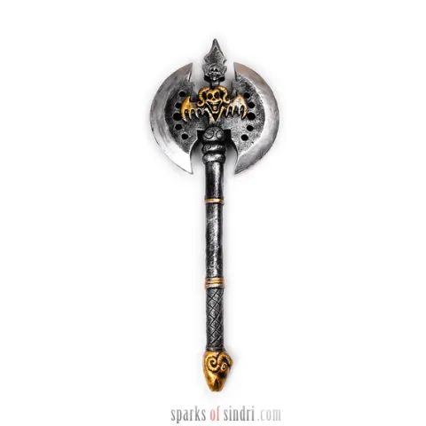 Dwustronny Topór Chaosu | Pianka | 66 cm | Nekromanta Fantasy