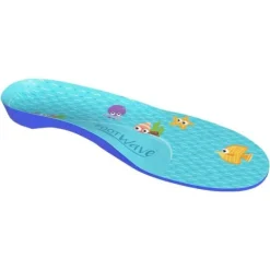 Dynamiczne wkładki ortopedyczne medyczne FootWave Kids Supi dziecięce na koślawość płaskostopie XSK 28-29