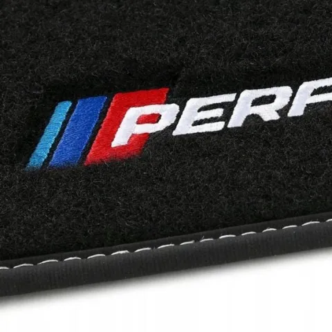 Dywaniki welurowe LOGO M Power BMW 3 F30 od 2012