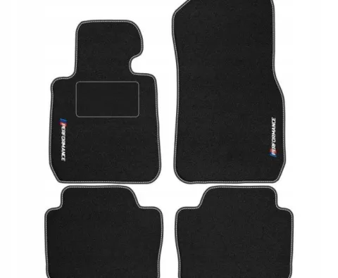 Dywaniki welurowe LOGO M Power BMW 3 F30 od 2012