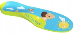 DZIECIĘCE WKŁADKI ORTOPEDYCZNE KOŚLAWOŚĆ I PŁASKOSTOPIA KIDS SOFT 30-31