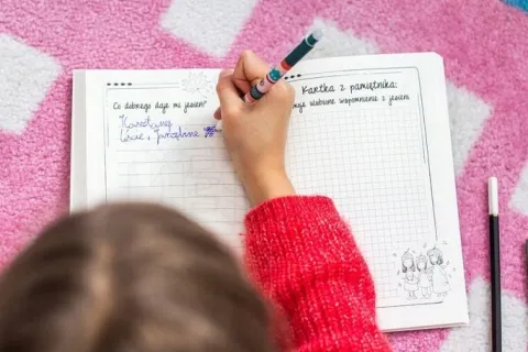 Dziennik z ćwiczeniami uważności dla dzieci Planer