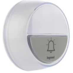 Dzwonek bezprzewodowy 100m Comfort biały (zestaw odbiornik + nadajnik) Legrand 094252