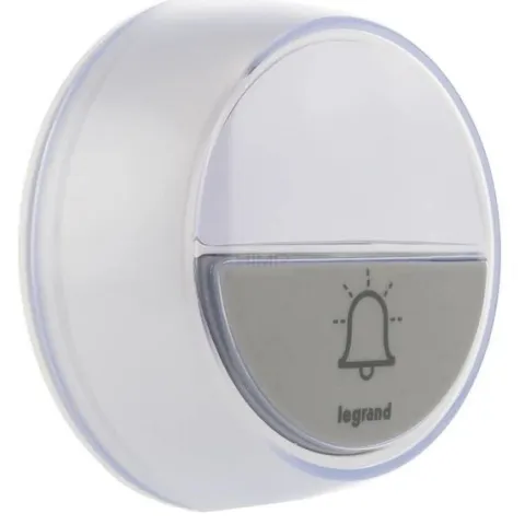 Dzwonek bezprzewodowy 100m Comfort biały (zestaw odbiornik + nadajnik) Legrand 094252