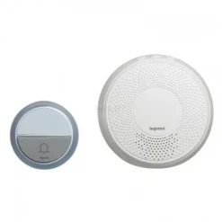 Dzwonek bezprzewodowy 100m 230V Comfort biały (zestaw odbiornik + nadajnik) Legrand 094254