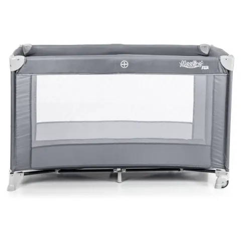 Łóżeczko turystyczne kojec Moolino FUN light gray