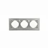 Efapel animato ramka 3-krotna aluminium 90930 taa